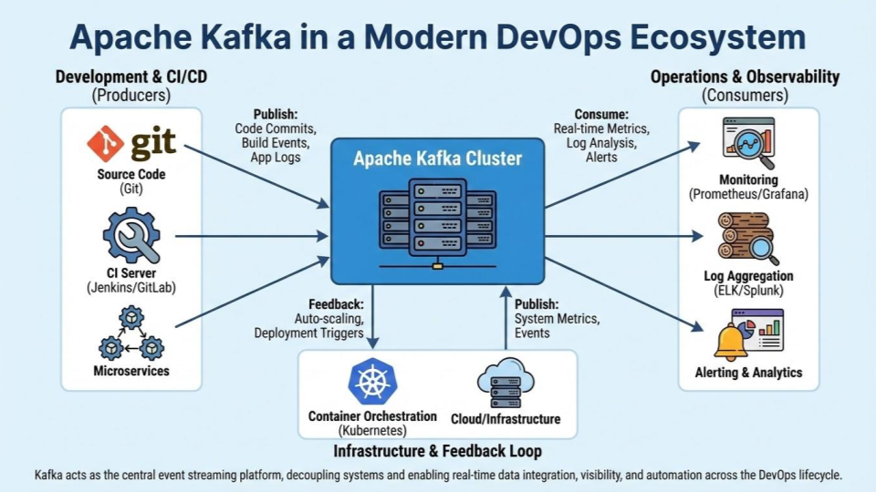 Apache Kafka in a modern DevOps ecosystem
