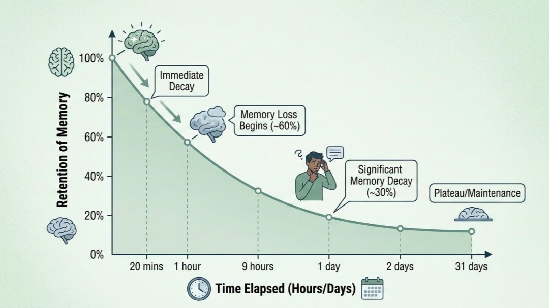 Forgetting curve