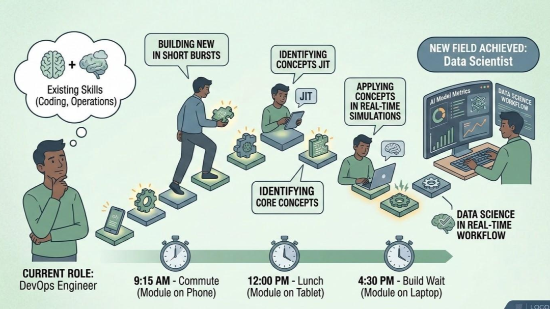 Microlearning for career switch
