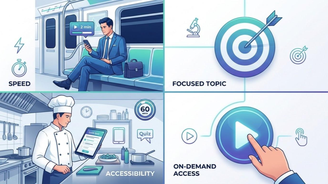 Microlearning characteristics