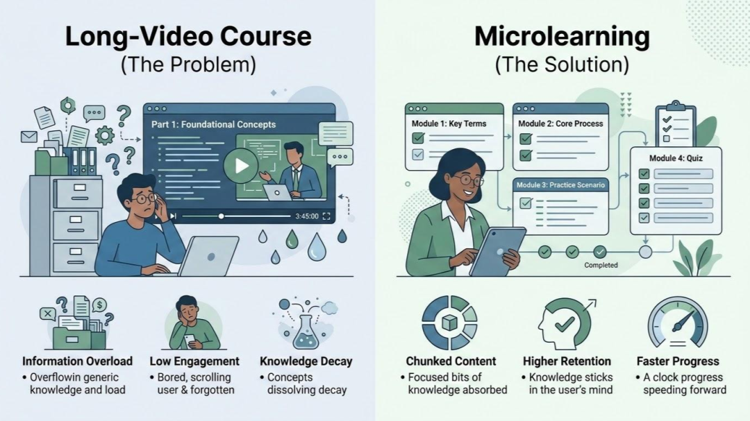 Why 40-hour courses are ineffective